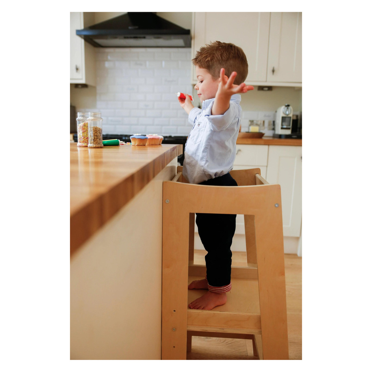 Torre de cocina Montessori, Taburete de cocina, Torre Montessori, Taburete  de aprendizaje, Torre para niños pequeños, Torre de cocina, Taburete de  cocina -  España