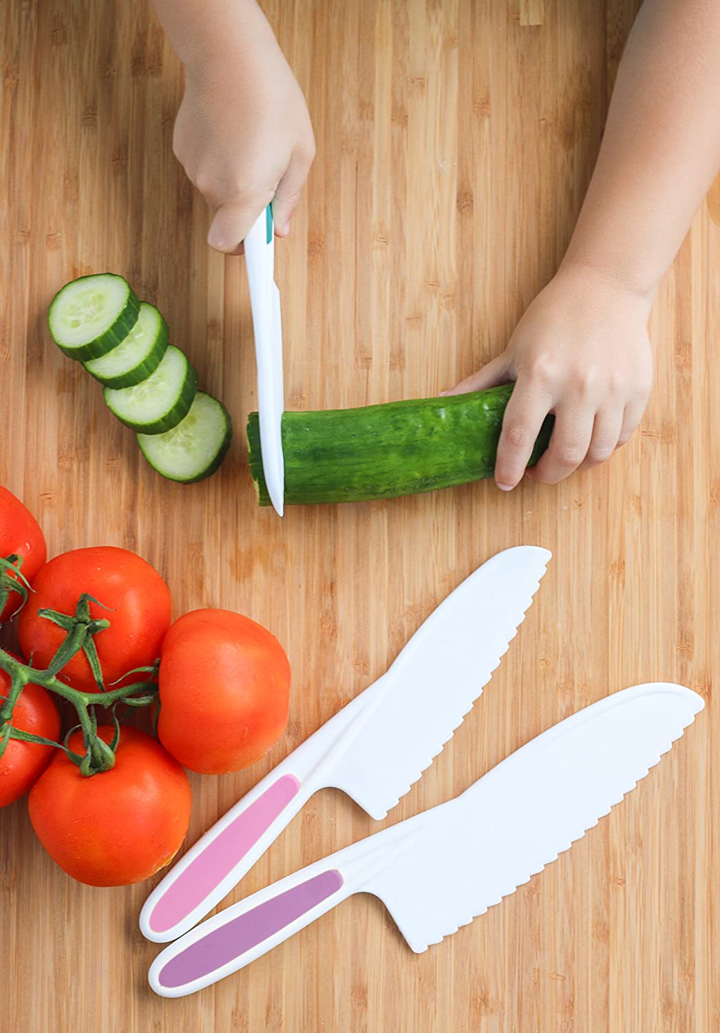 Set de 3 cuchillos de cocina para peques Mundo Petit